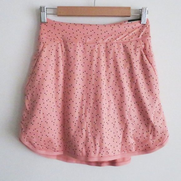 NWT Nike Dri-Fit Printed Skirt skort golf pink XS - Picture 4 of 9